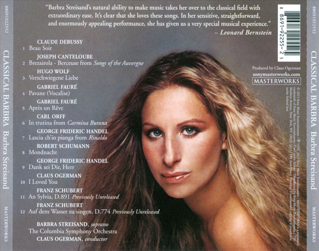 Classical Barbra cover art