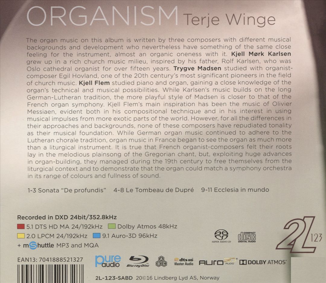 Organism cover art