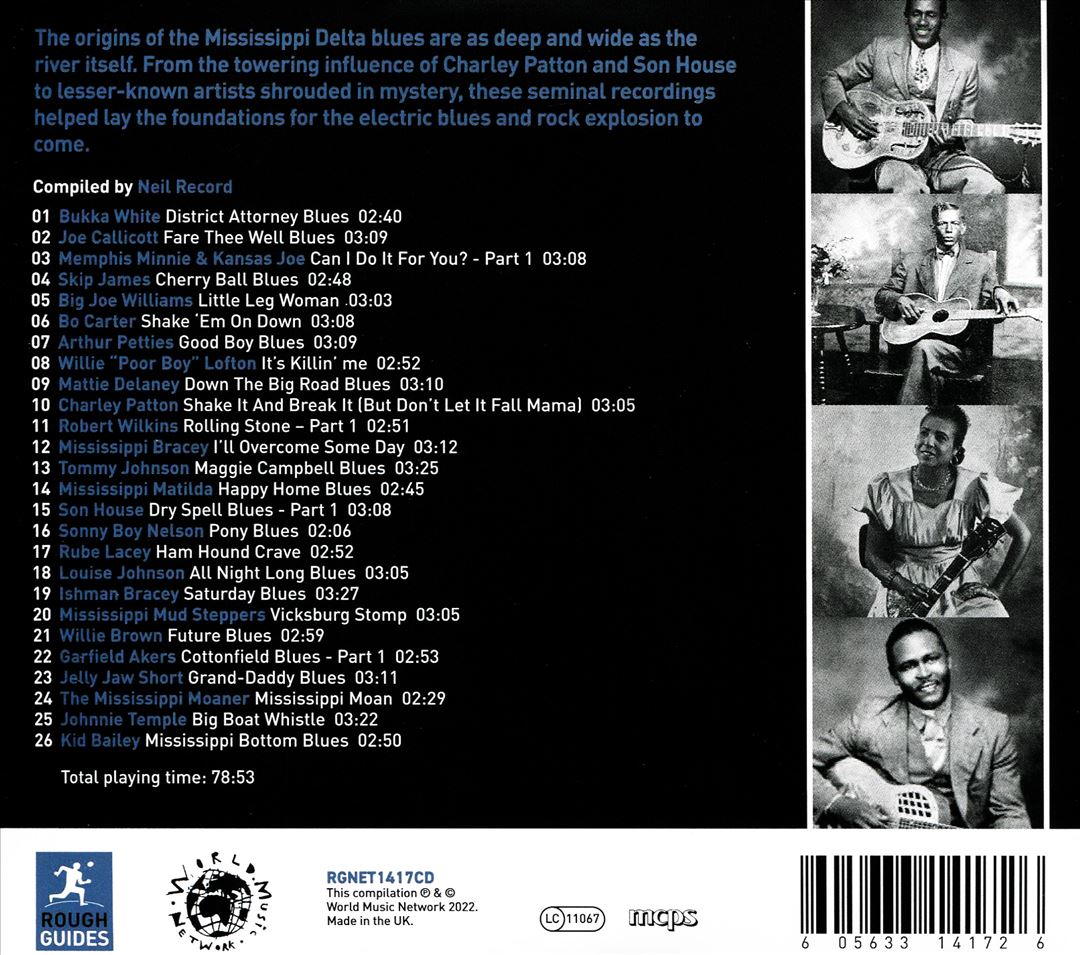 Rough Guide to Delta Blues, Vol. 2 cover art