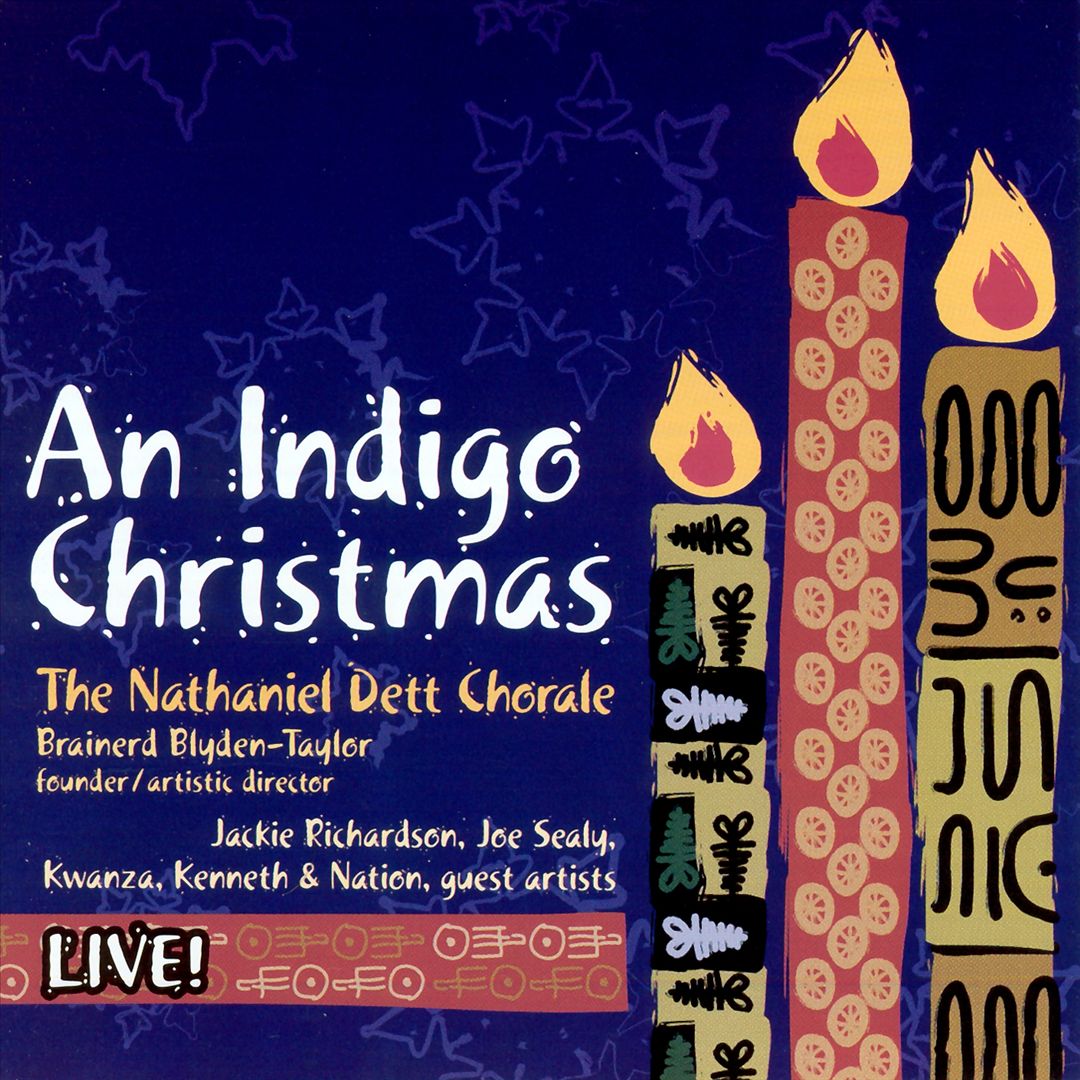 An Indigo Christmas - Live cover art