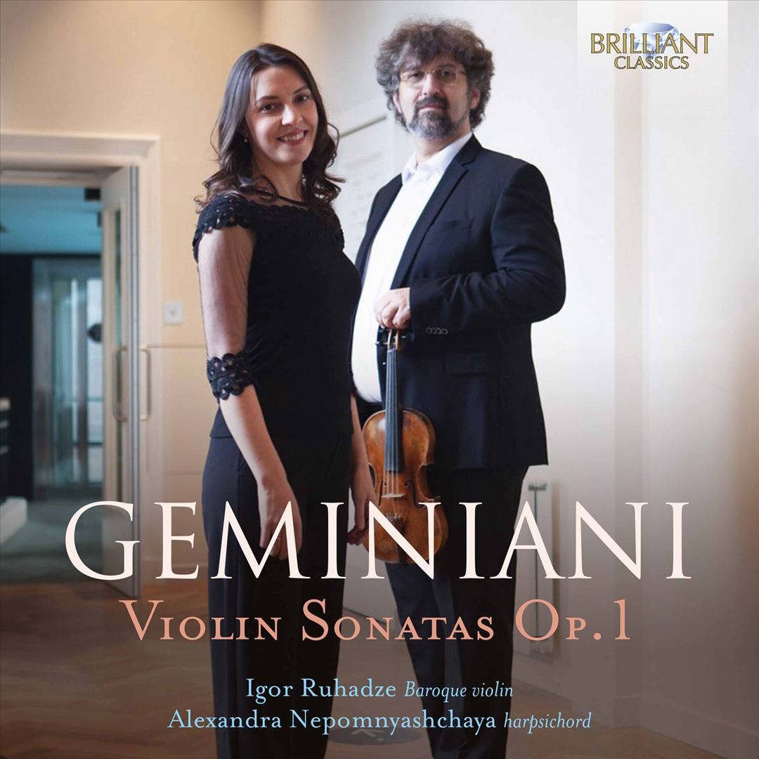 Geminiani: Violin Sonatas, Op. 1 cover art