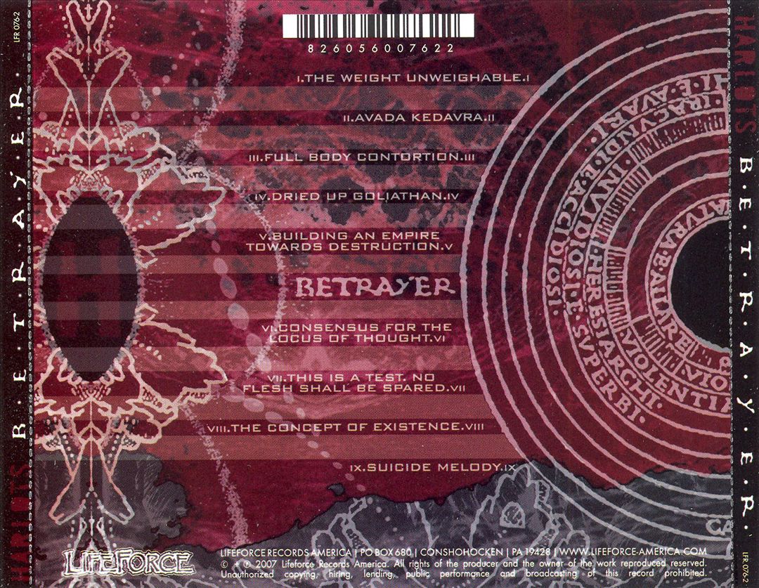 Betryaer cover art