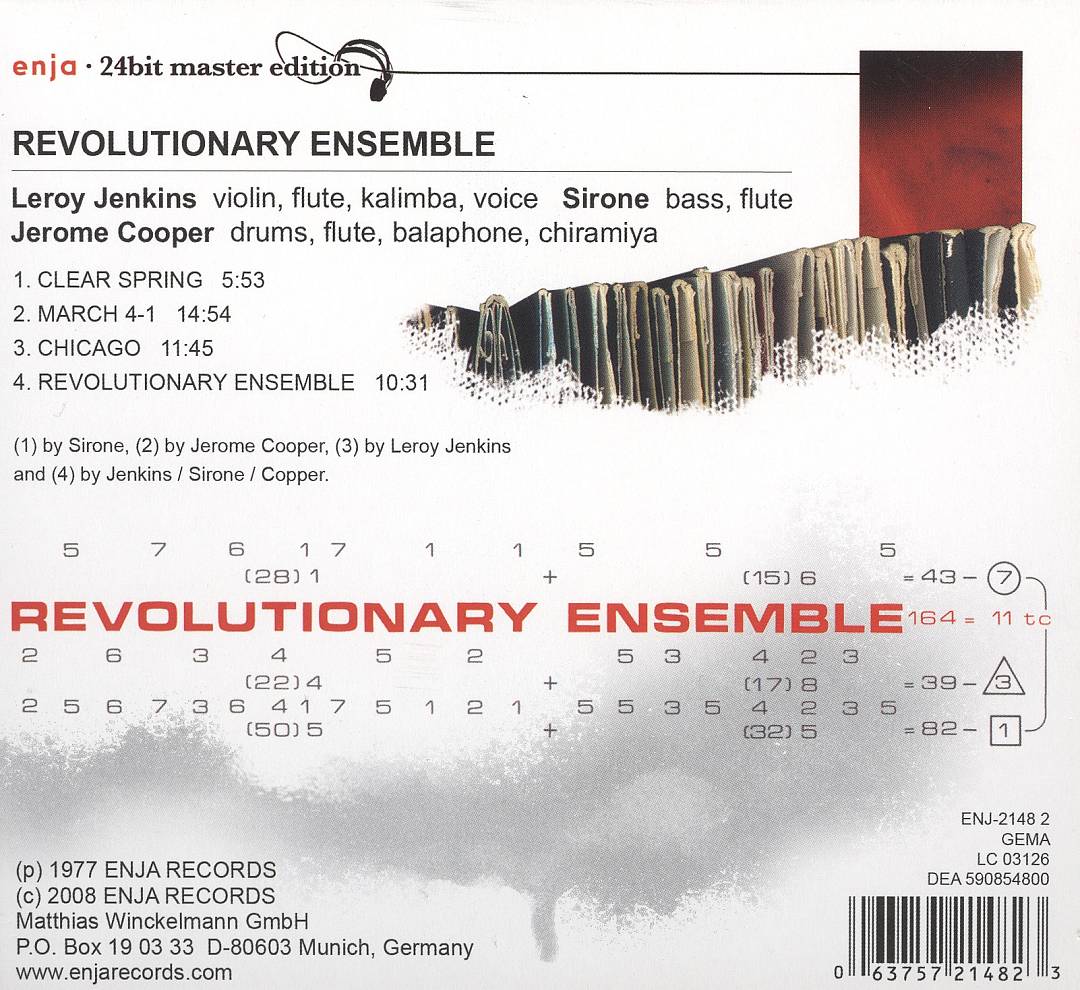 Revolutionary Ensemble cover art
