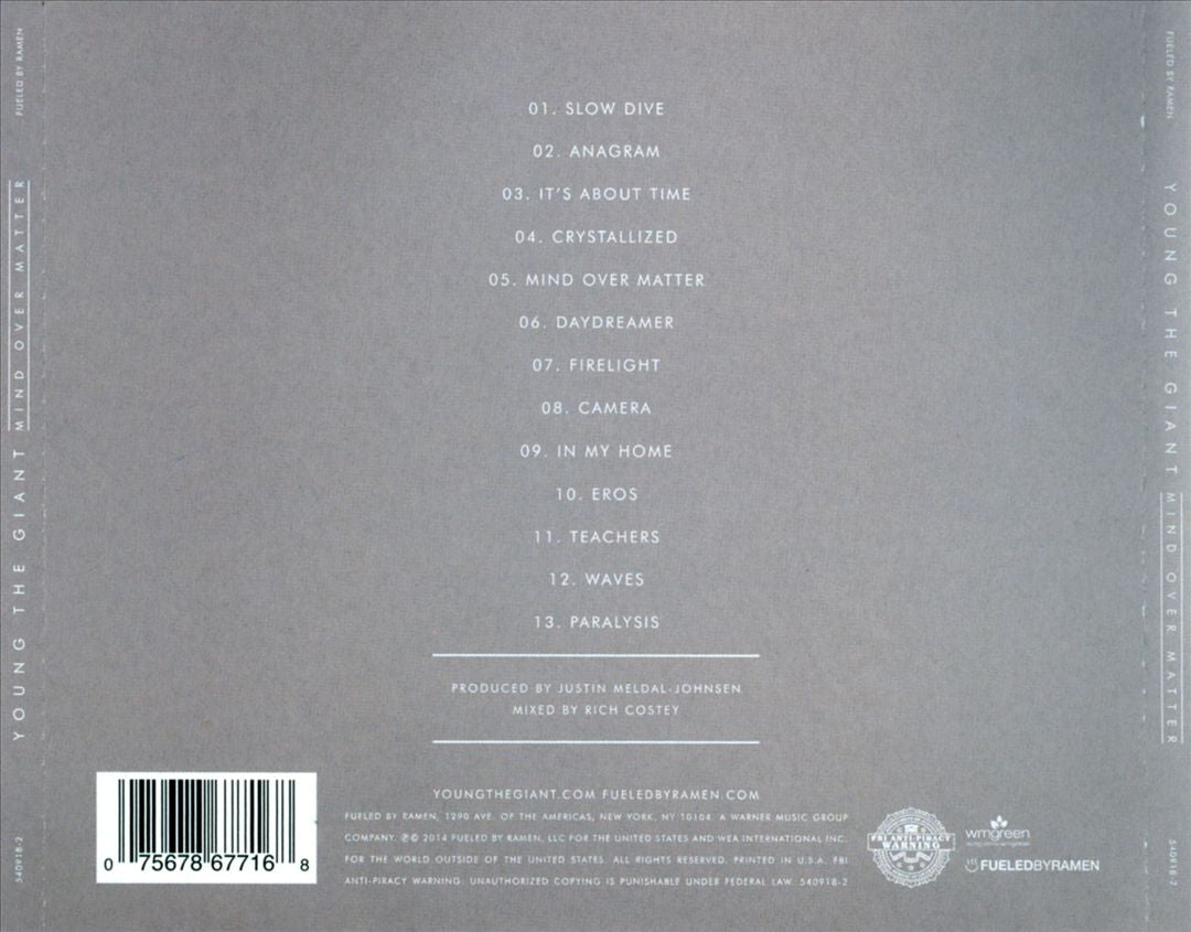 Mind Over Matter cover art