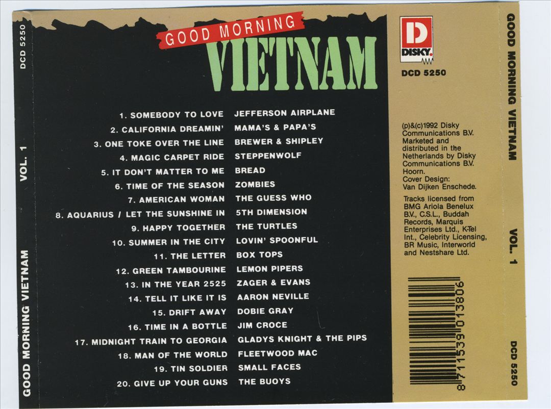 Good Morning, Vietnam, Vol. 1 cover art