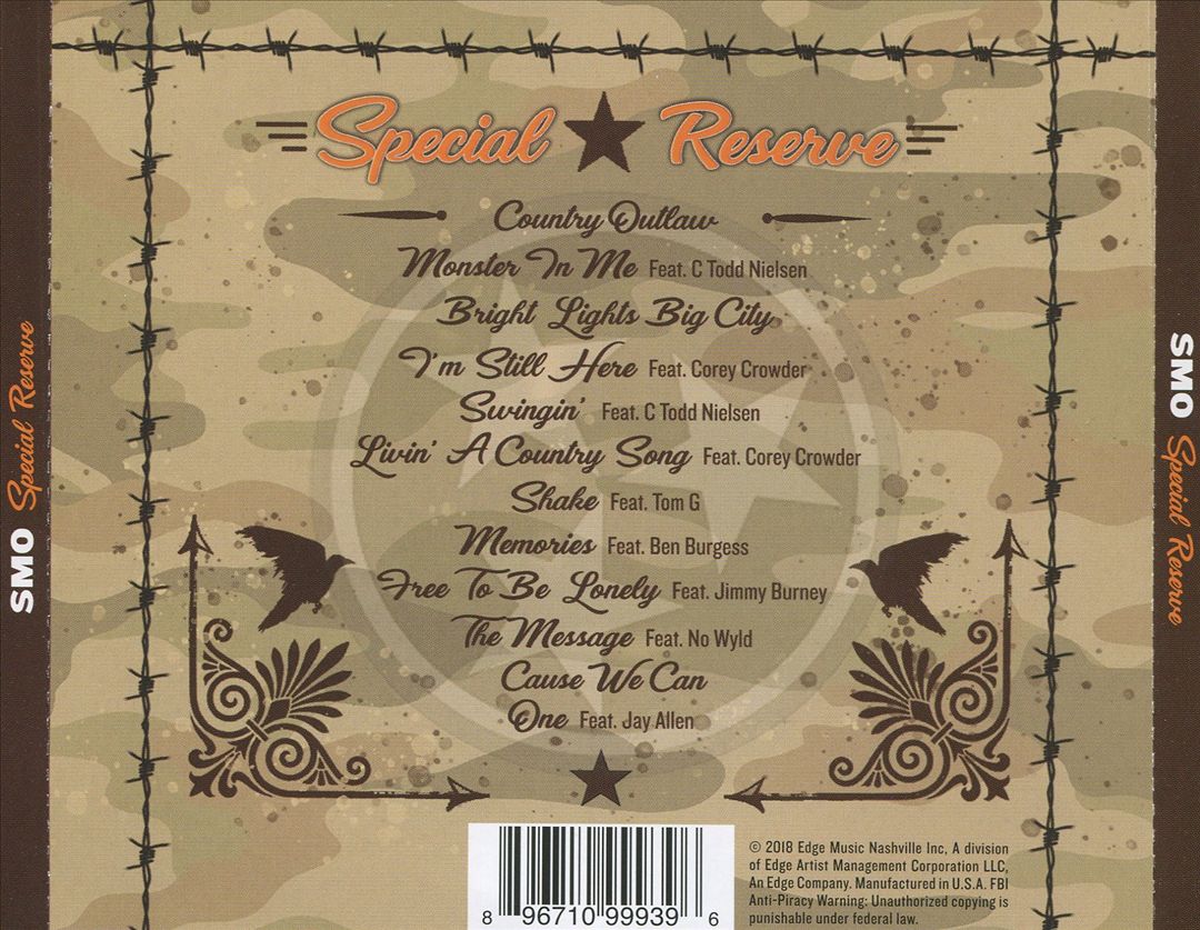 Special Reserve cover art