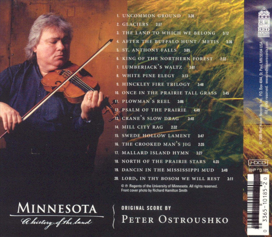 Minnesota: A History of the Land [Original Score] cover art
