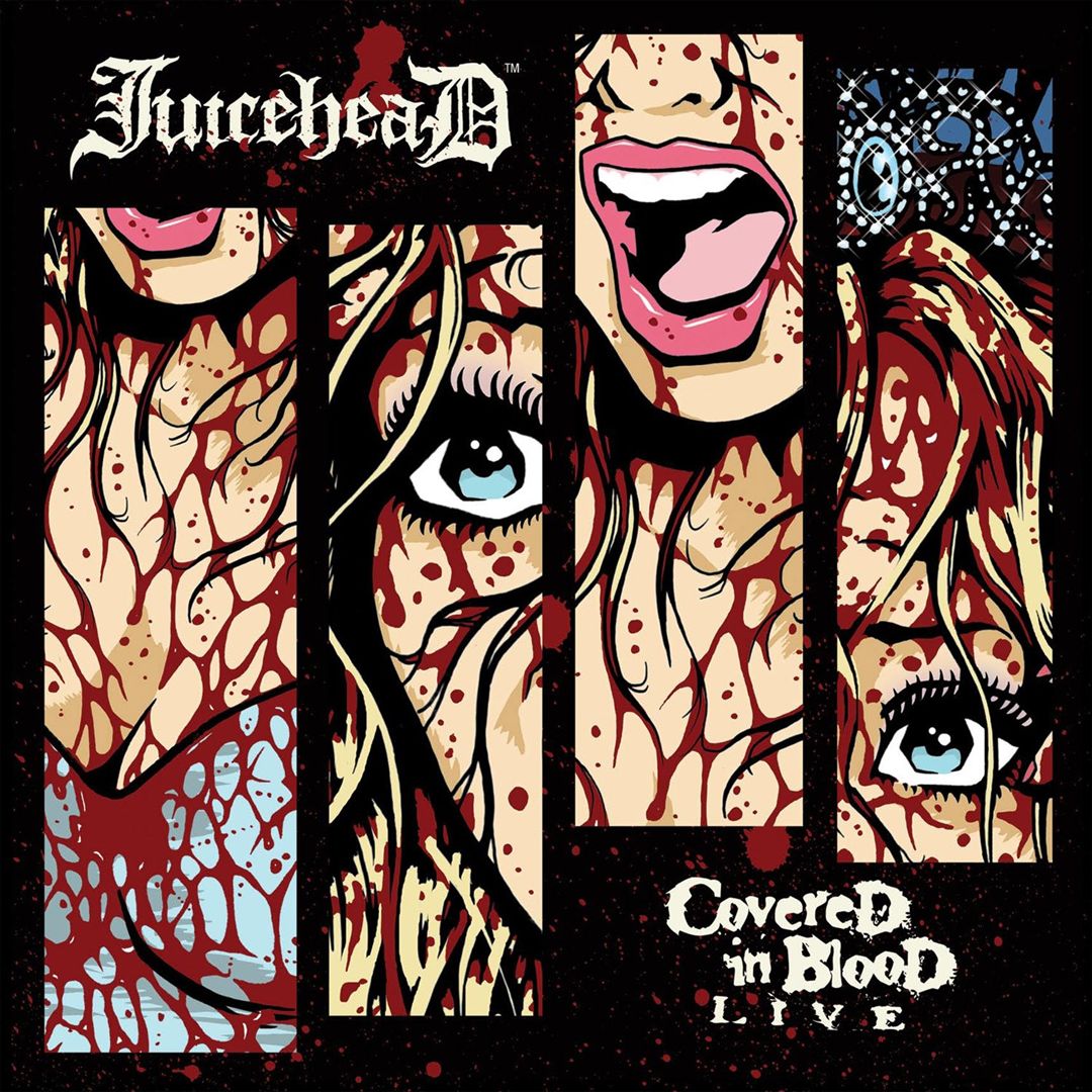 Covered In Blood: Live cover art