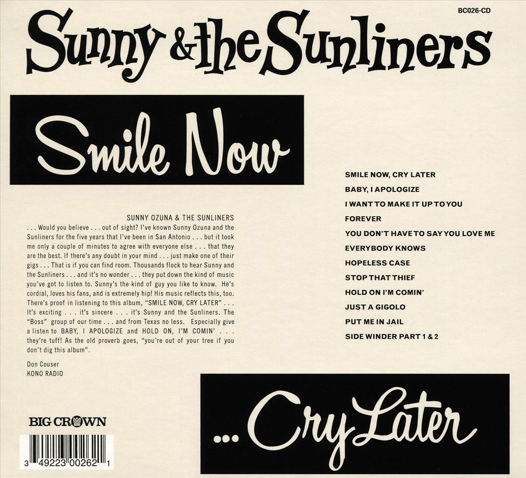 Smile Now Cry Later cover art