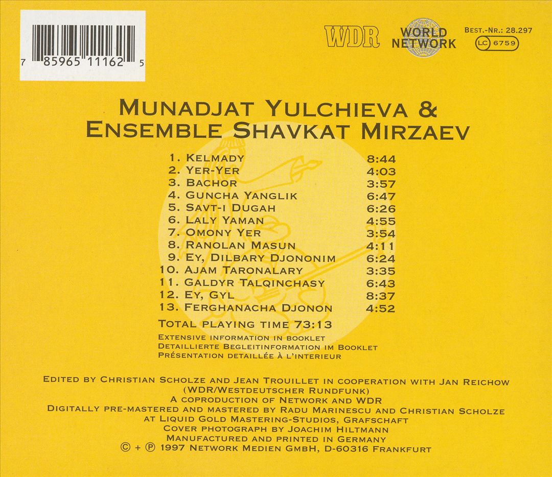 Munadjat Yulchieva cover art