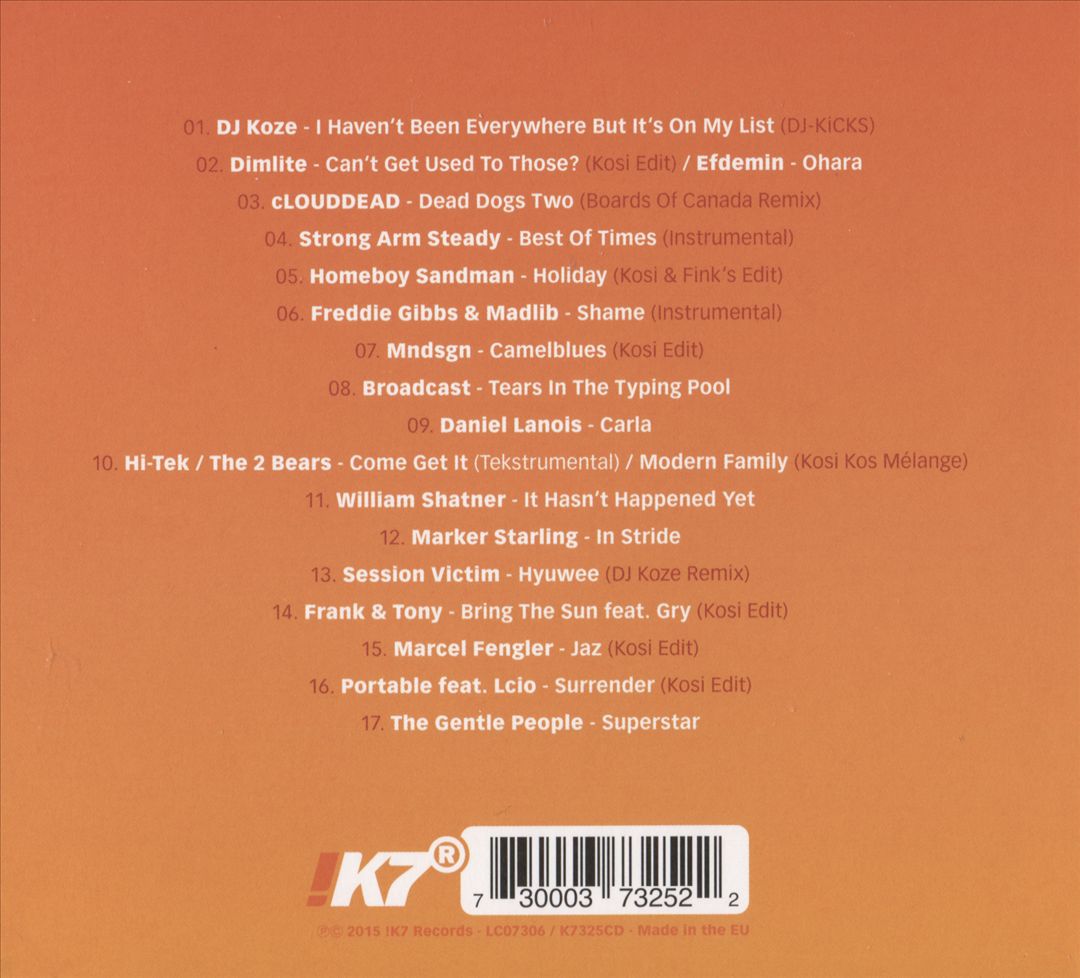 DJ-Kicks cover art