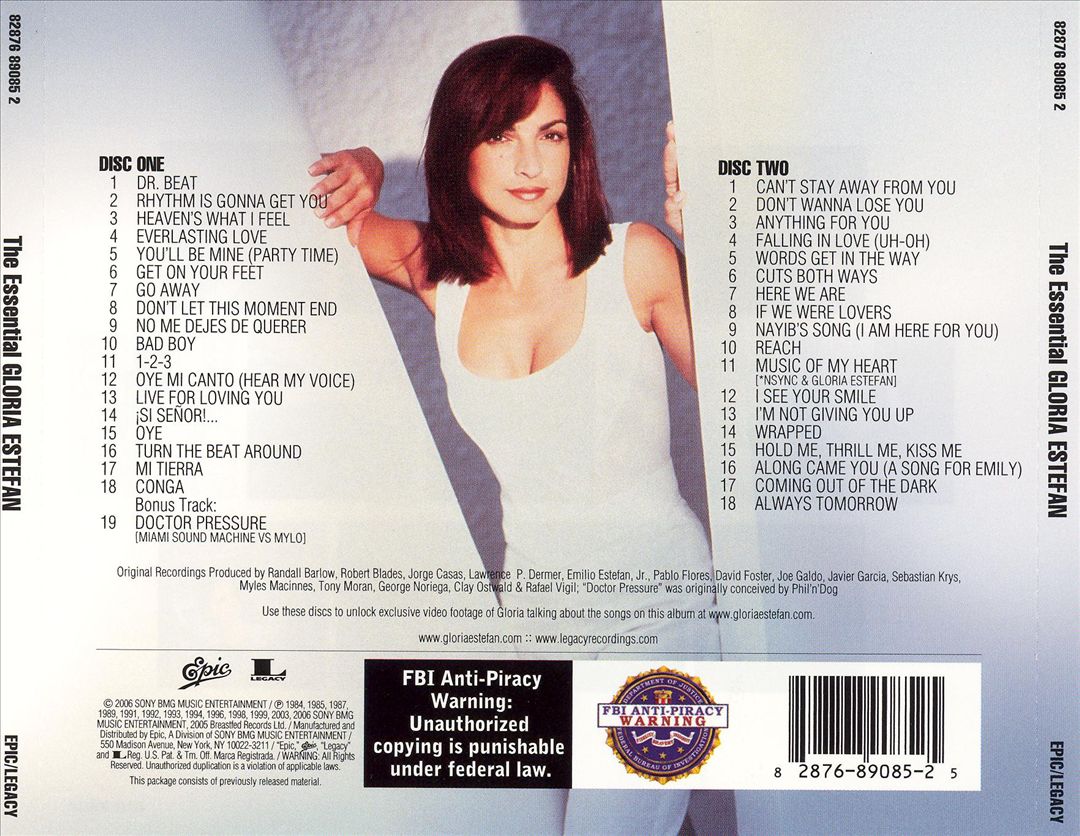 Essential Gloria Estefan cover art