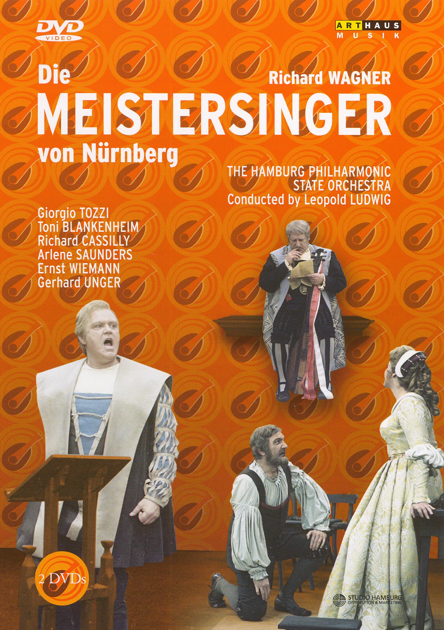 WAGNER*DIE MEISTERSINGER 2DVD cover art