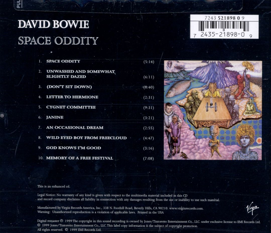 David Bowie [Space Oddity] cover art
