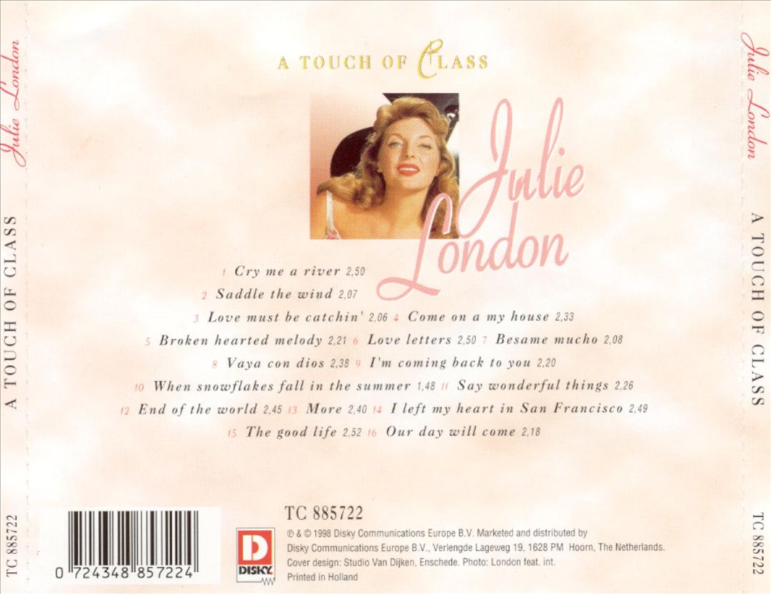 Touch of Class cover art
