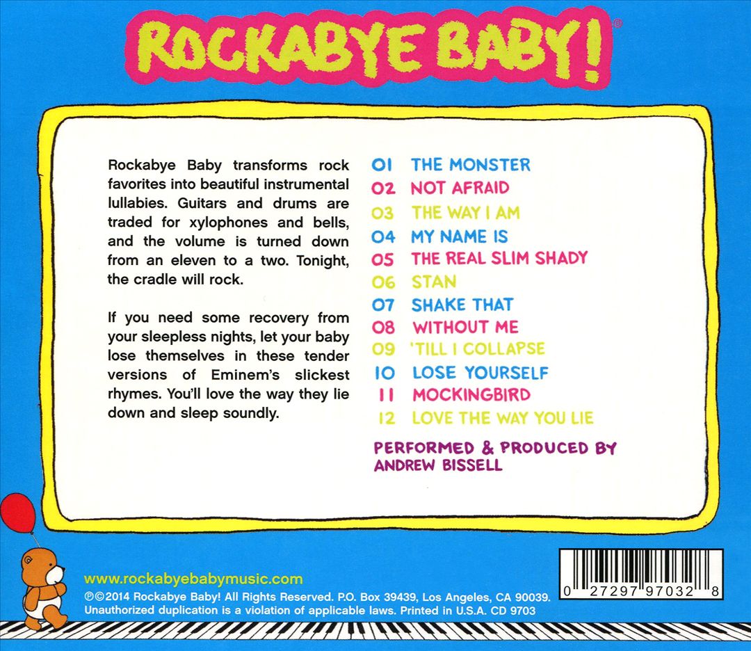 Lullaby Renditions of Eminem cover art