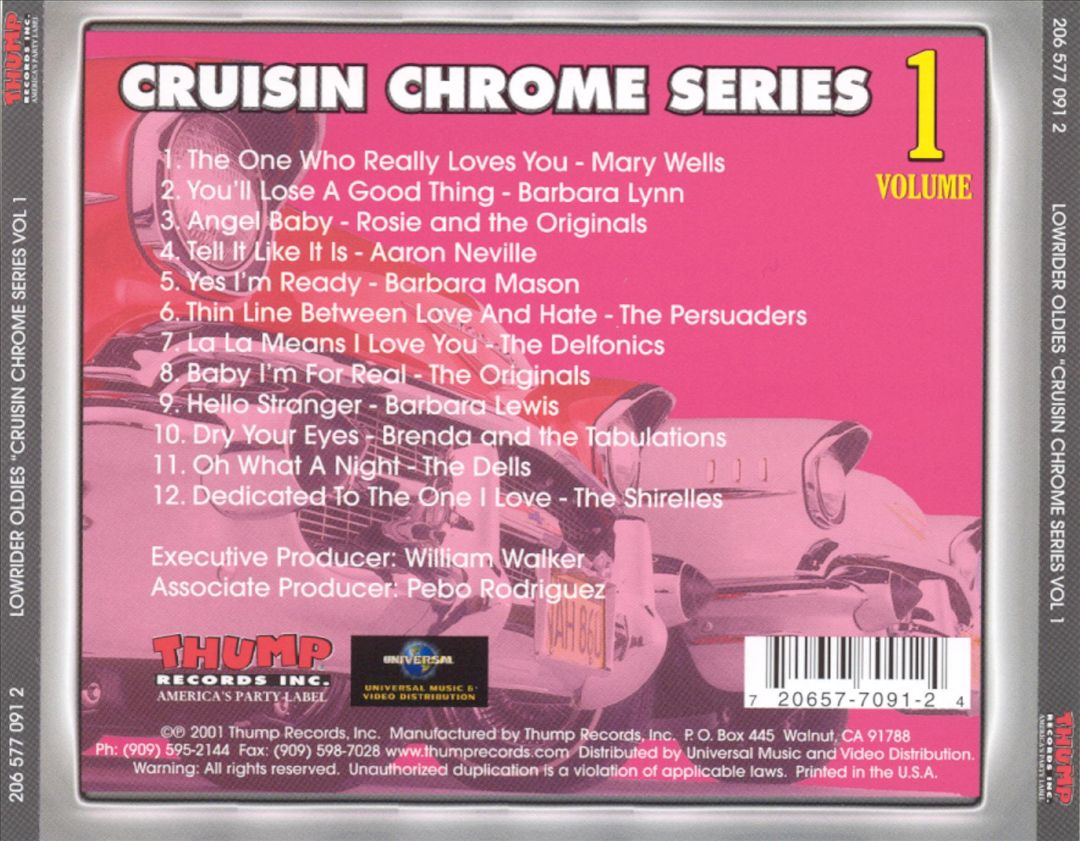Lowrider Oldies, Vol. 1 cover art