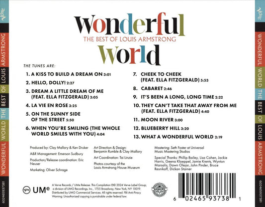Wonderful World: The Best Of Louis Armstrong cover art