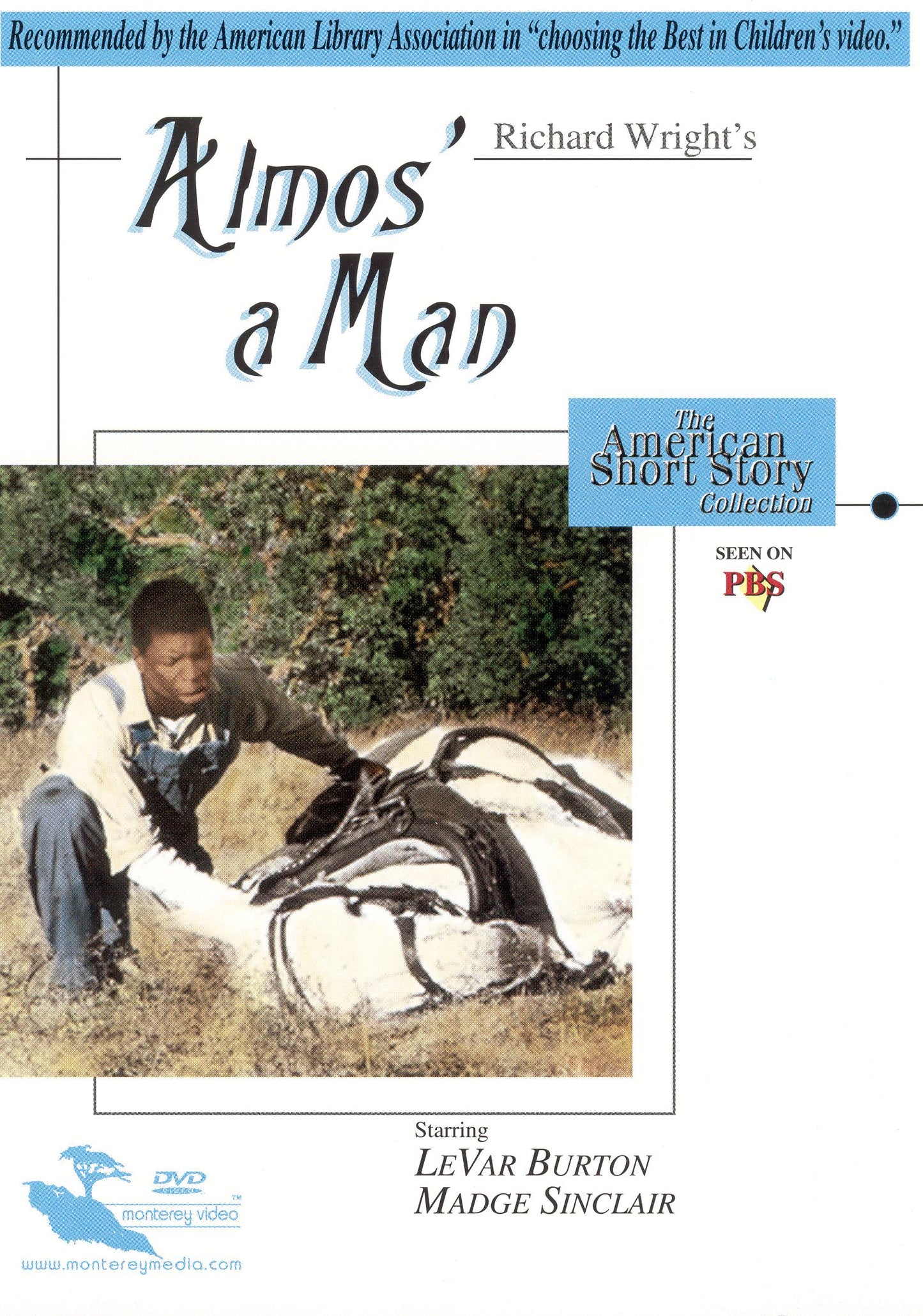 Richard Wright's Almos' a Man cover art