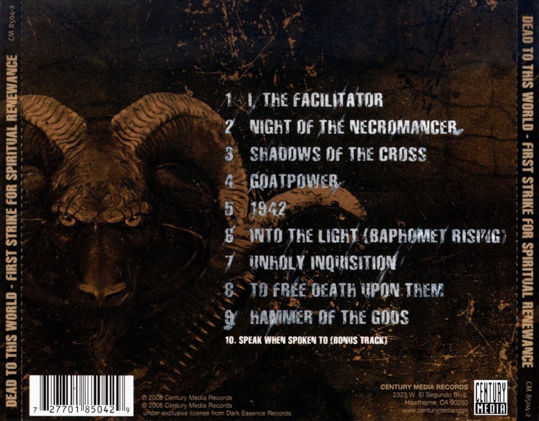 First Strike to Spiritual Renewance [Bonus Track] cover art