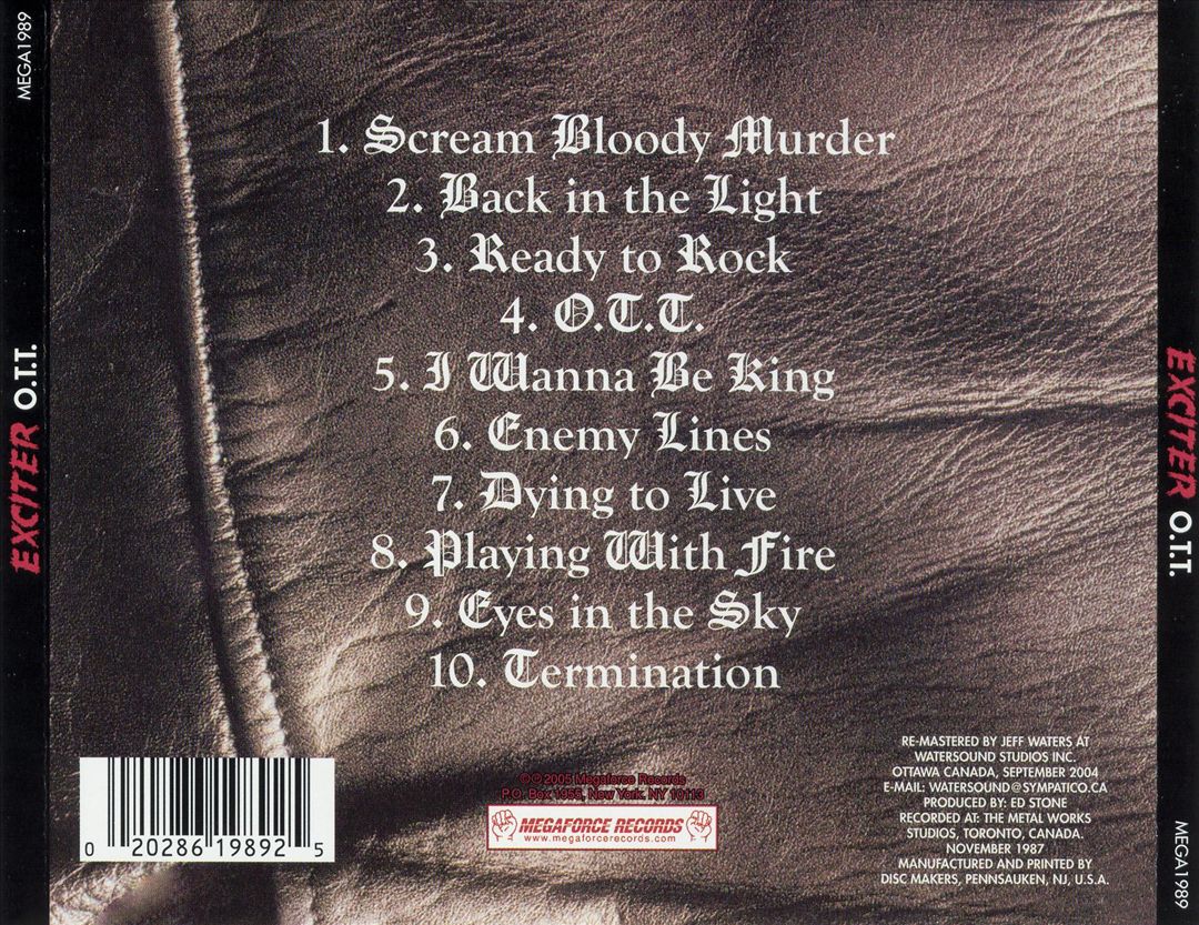 O.T.T. cover art