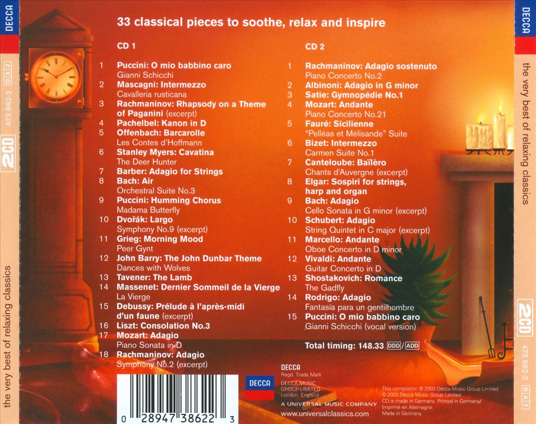 Very Best of Relaxing Classics cover art