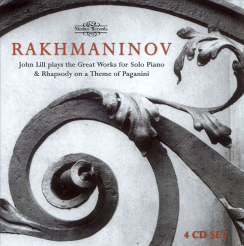 Rachmaninov: Great Works for Solo Piano & Rhapsody on a Theme of Paganini cover art
