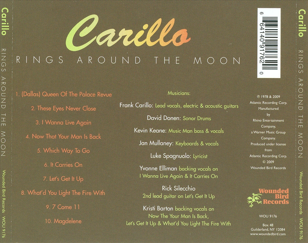 Rings Around the Moon cover art