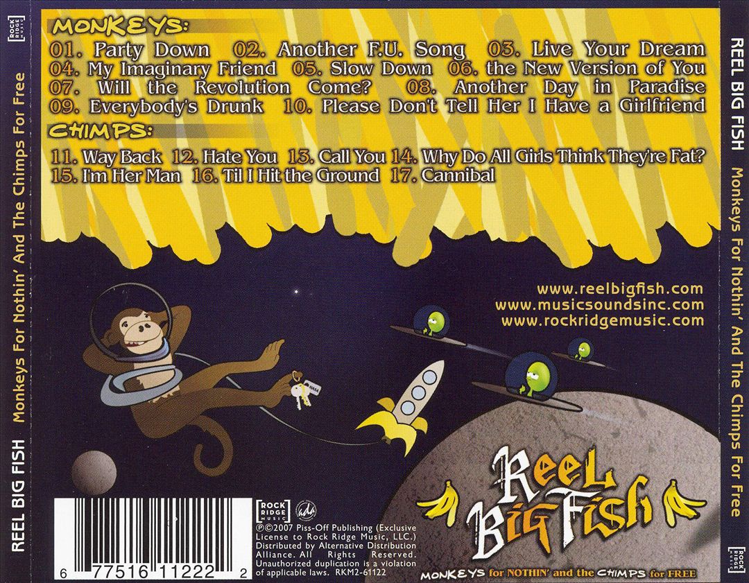 Monkeys for Nothin' And The Chimps for Free cover art