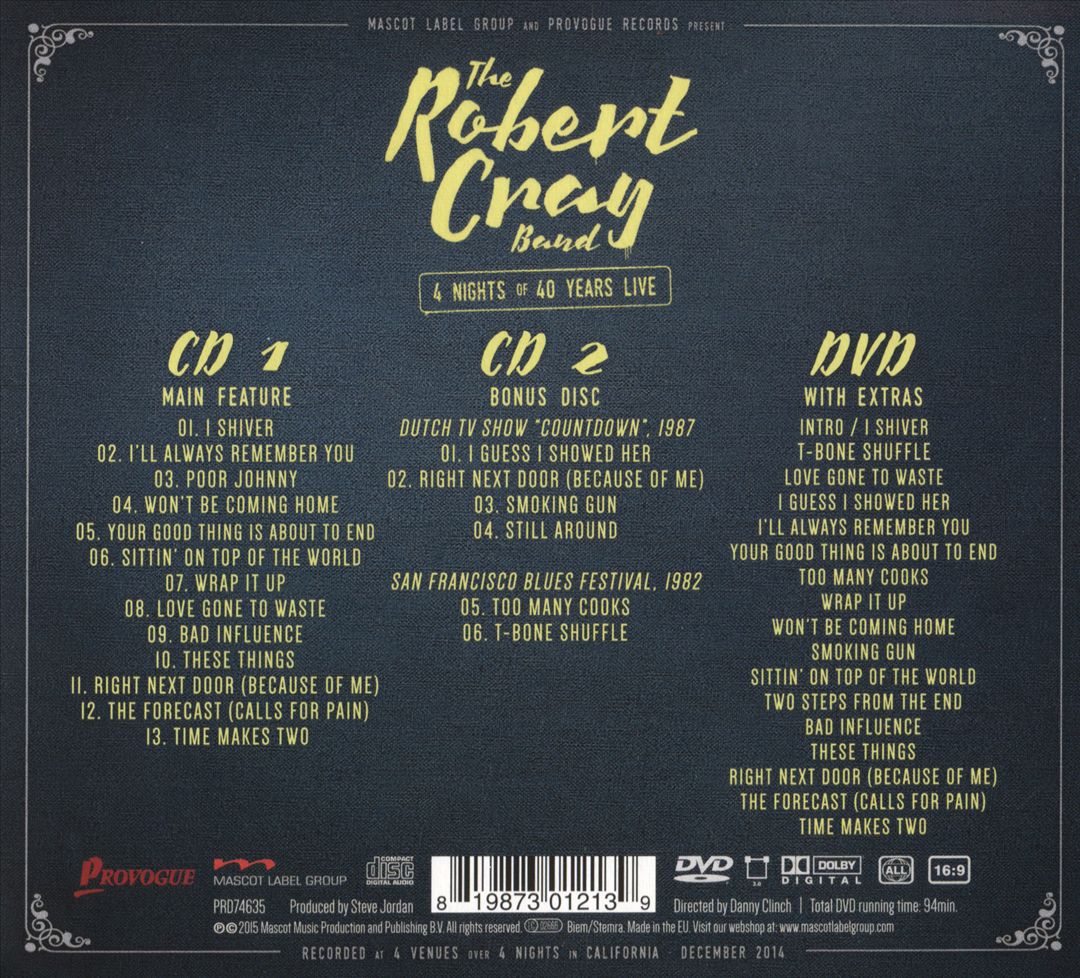 4 Nights of 40 Years Live [2-CD/DVD] cover art