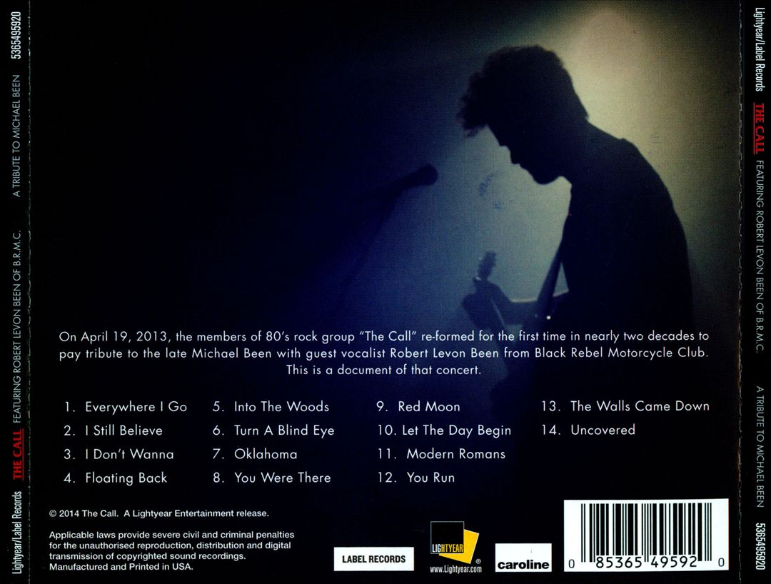 Tribute to Michael Been cover art