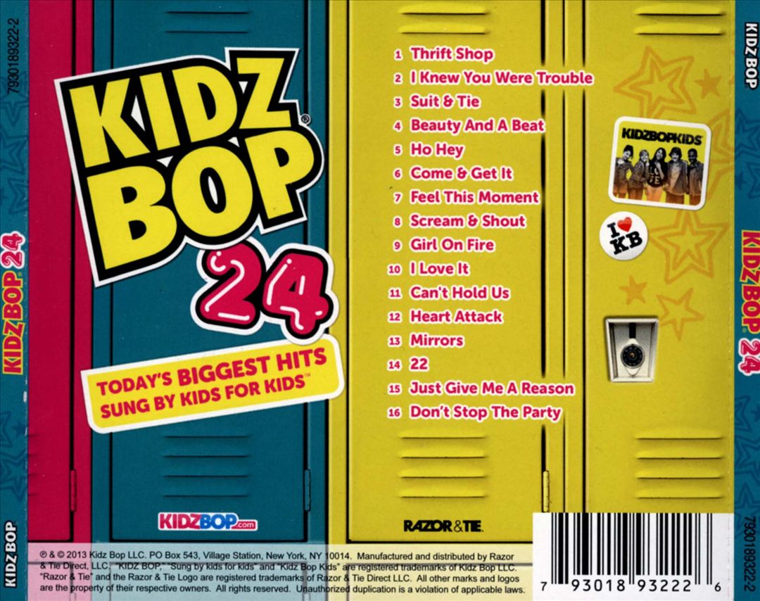 Kidz Bop 24 cover art