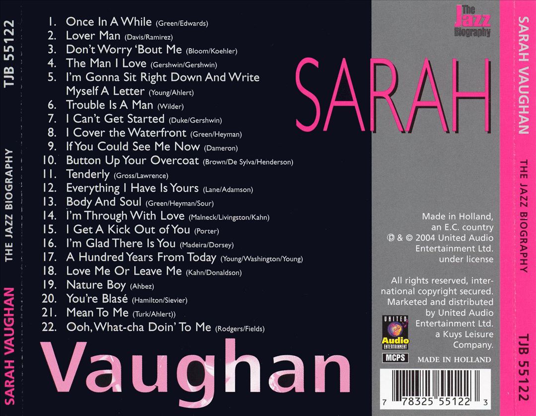 Jazz Biography cover art