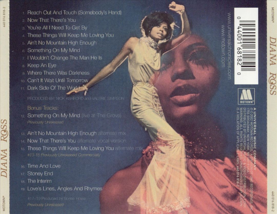 Diana Ross [1970] [Bonus Tracks] cover art