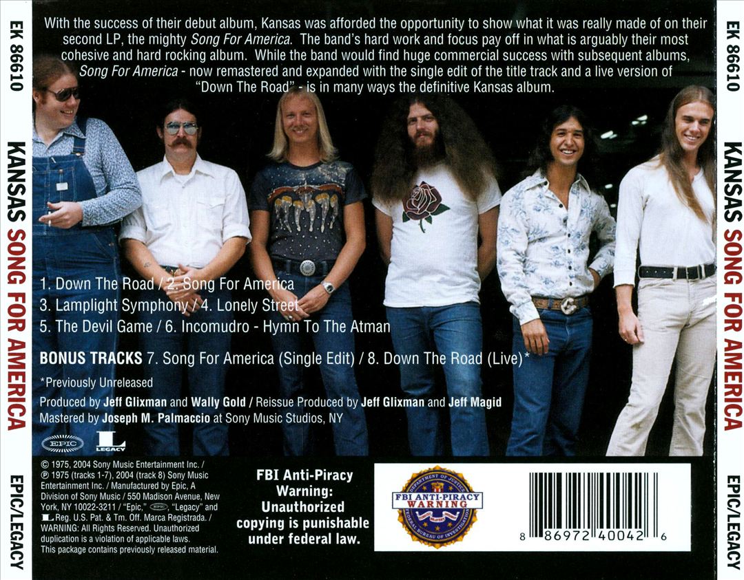 Song for America [Expanded] cover art