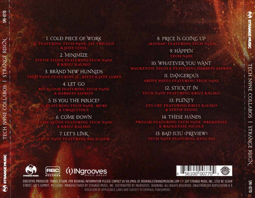 Strange Reign cover art