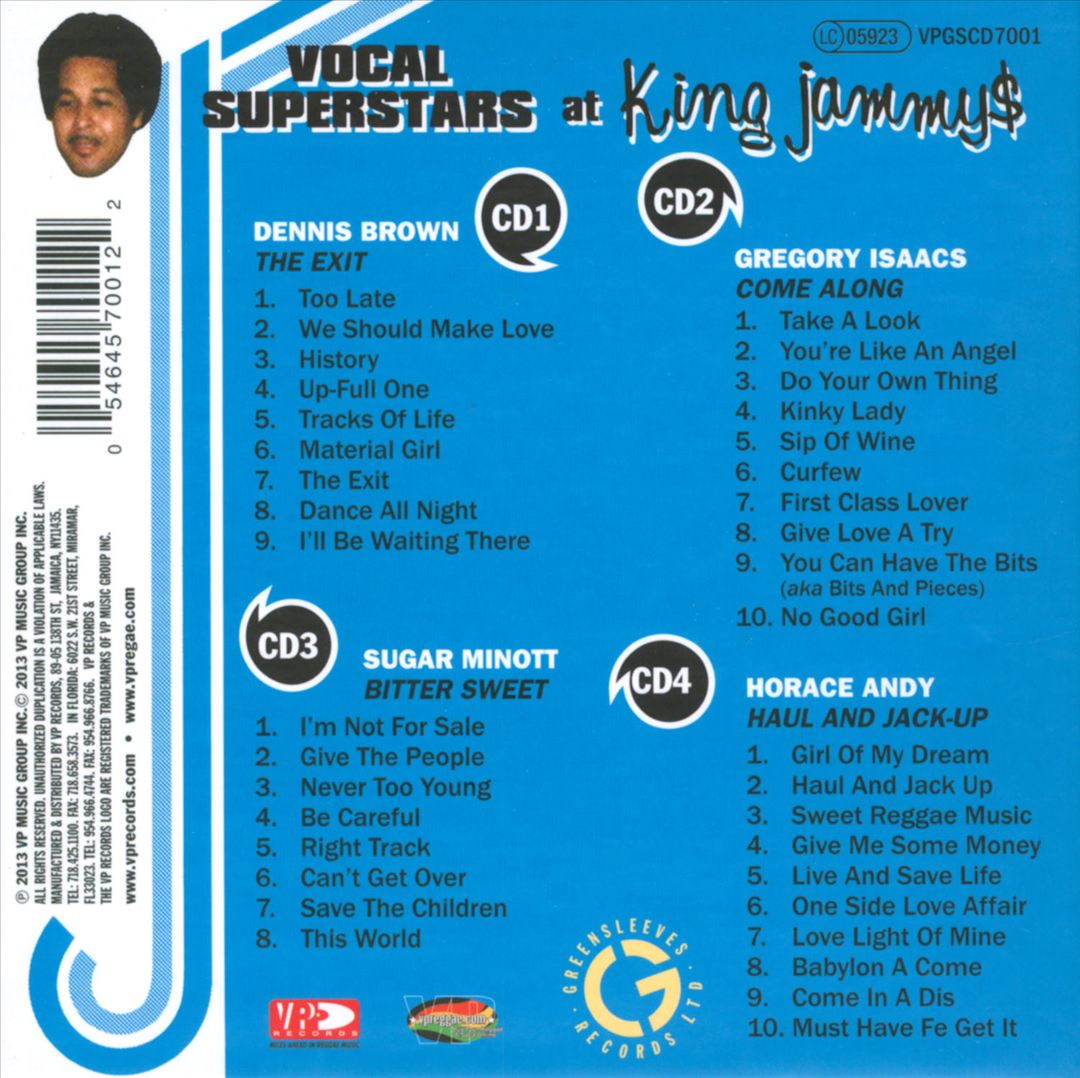 Vocal Superstars at King Jammy's cover art