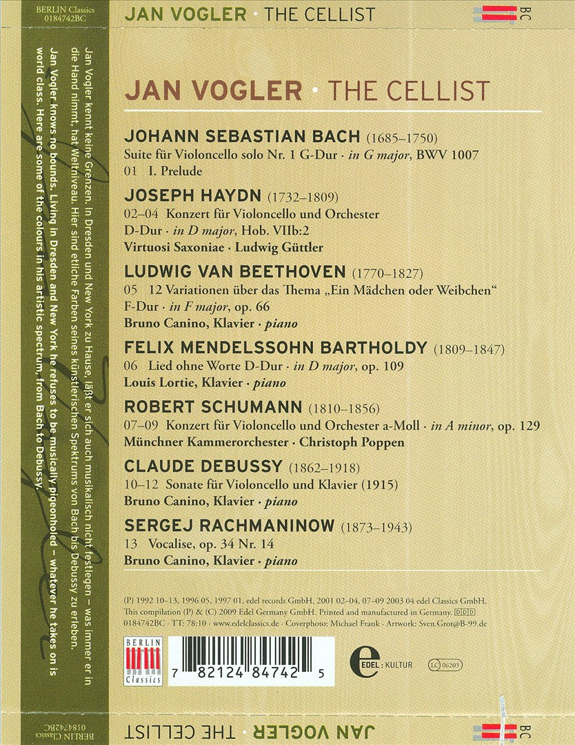 Cellist cover art