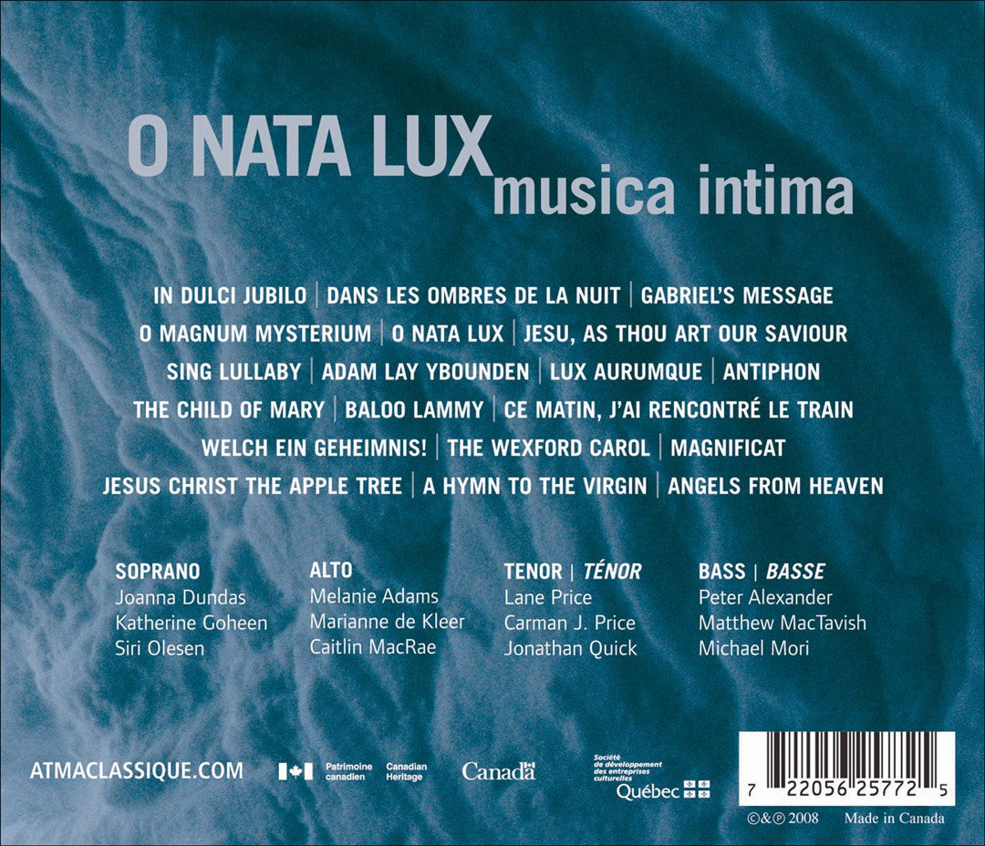 O Nata Lux cover art