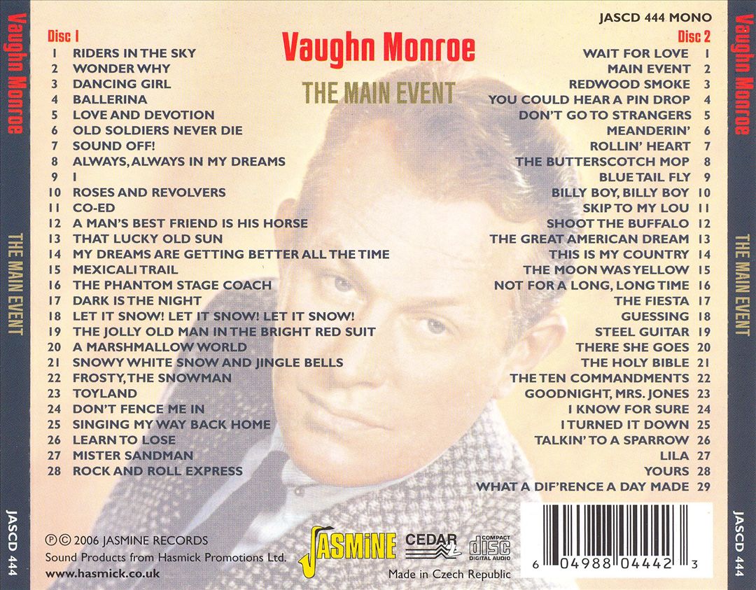 Main Event cover art