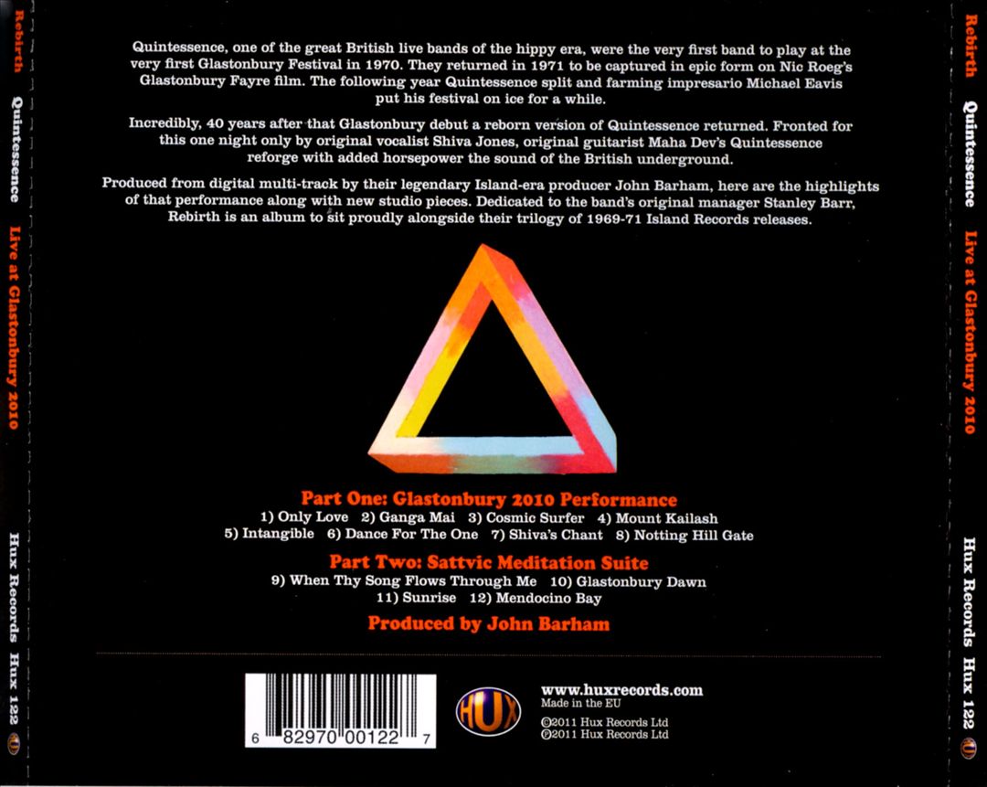 Rebirth: Live At Glastonbury cover art