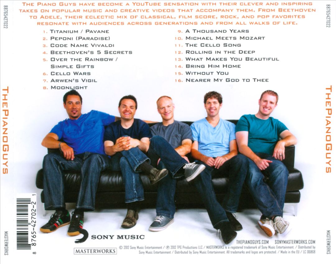 Piano Guys cover art
