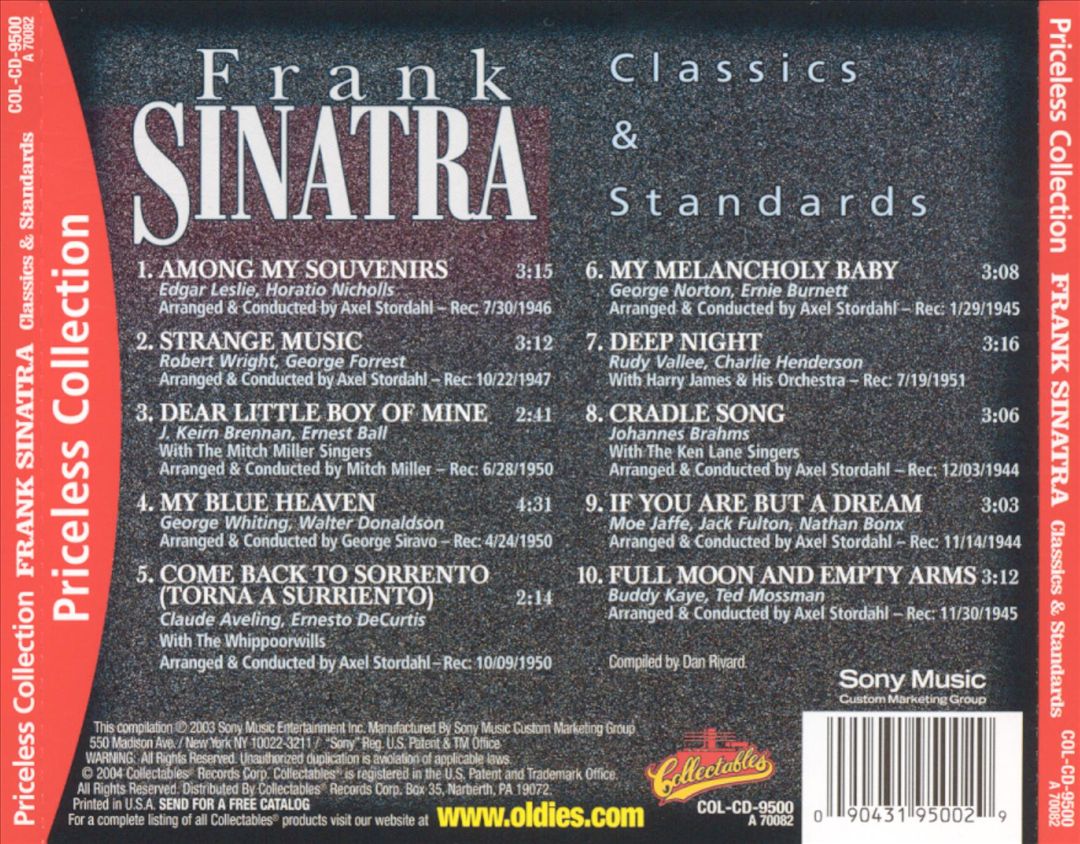 Classics & Standards cover art