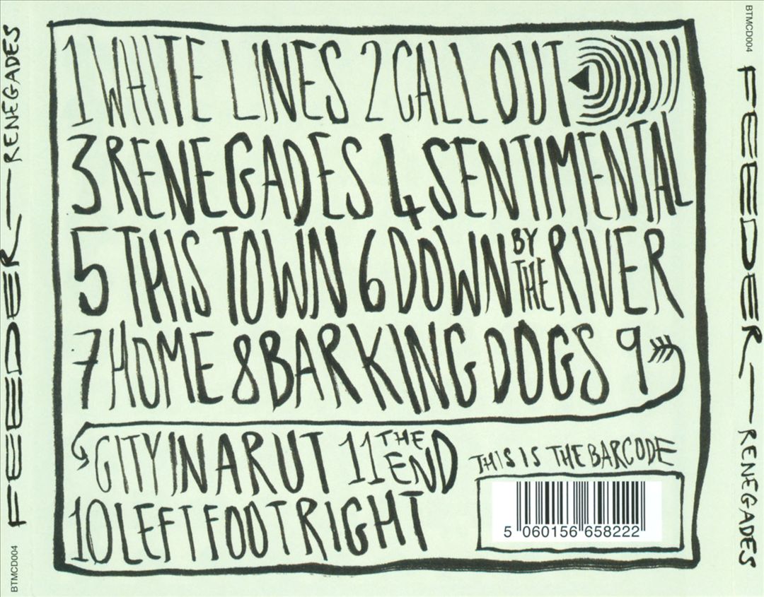 Renegades cover art