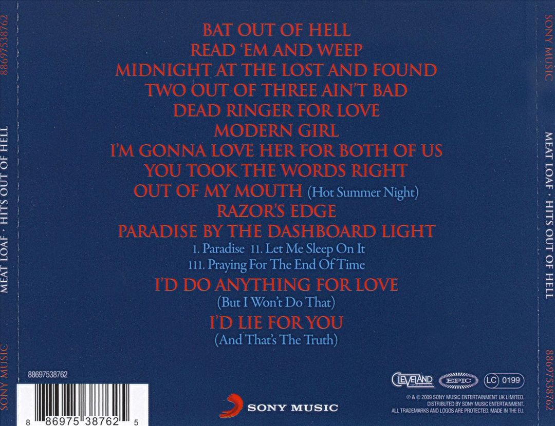 Hits Out of Hell [Bonus Tracks] cover art