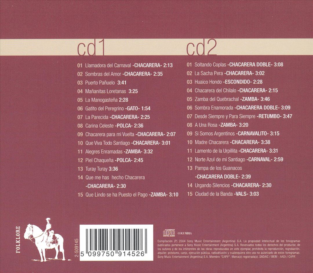 Grandes del Folklore cover art