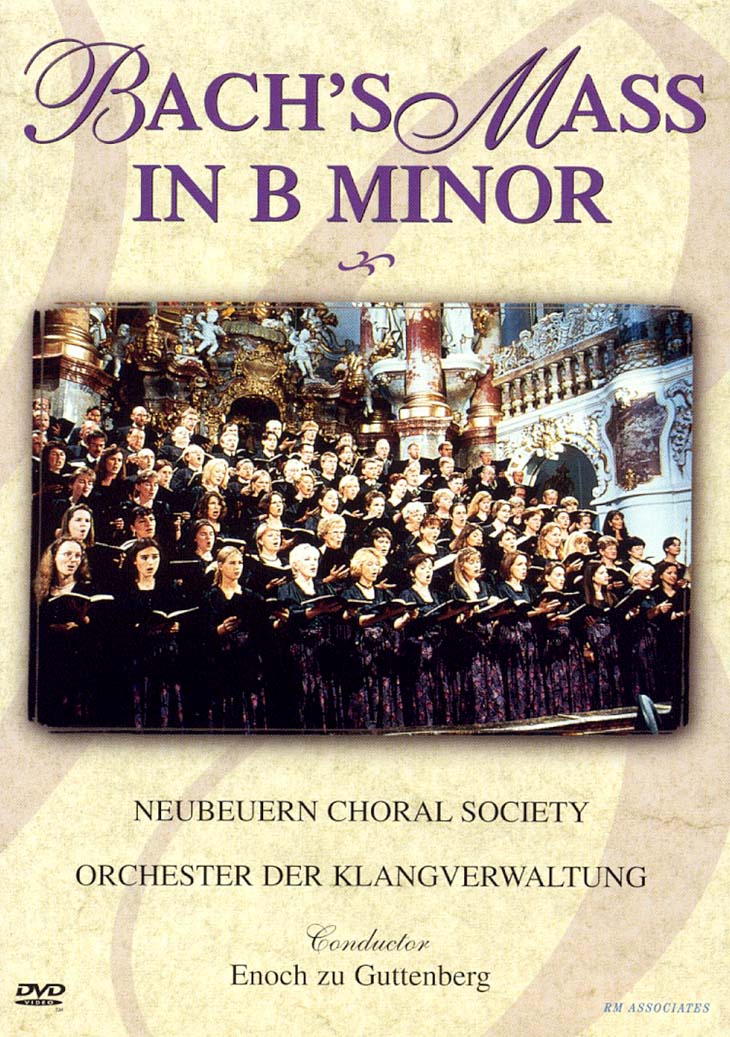 Bach / Guttenberg / Neubeuern Choral Society - Mass In B Minor cover art