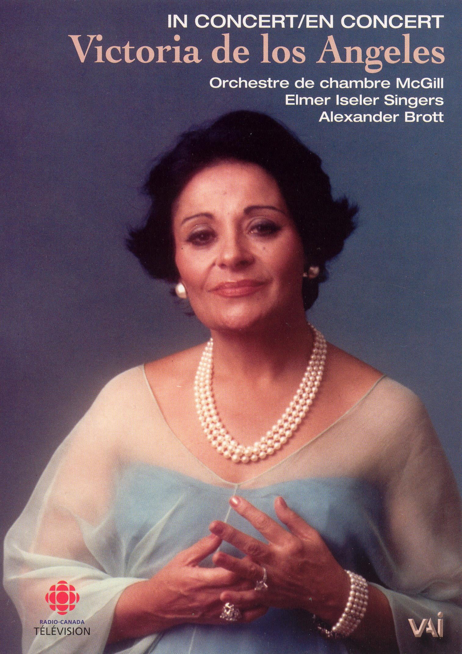 Victoria De Los Angeles & The McGill Chamber Orchestra cover art
