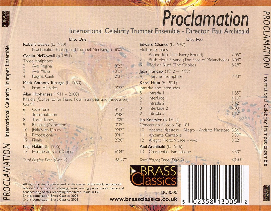 Proclamation cover art
