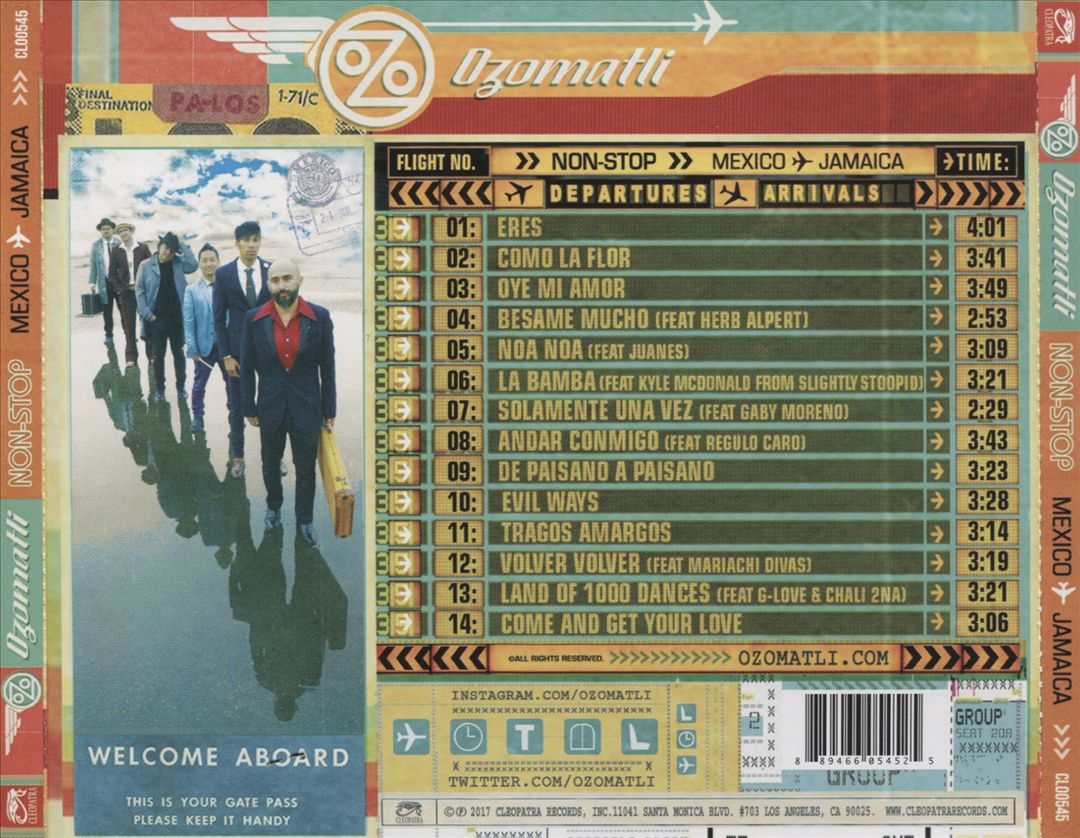 Non-Stop: Mexico to Jamaica cover art